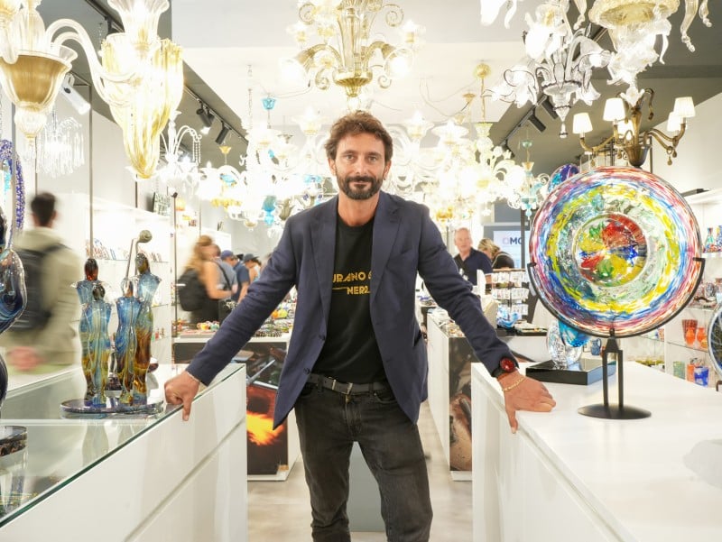 massimiliano gatto founder and art director omg murano