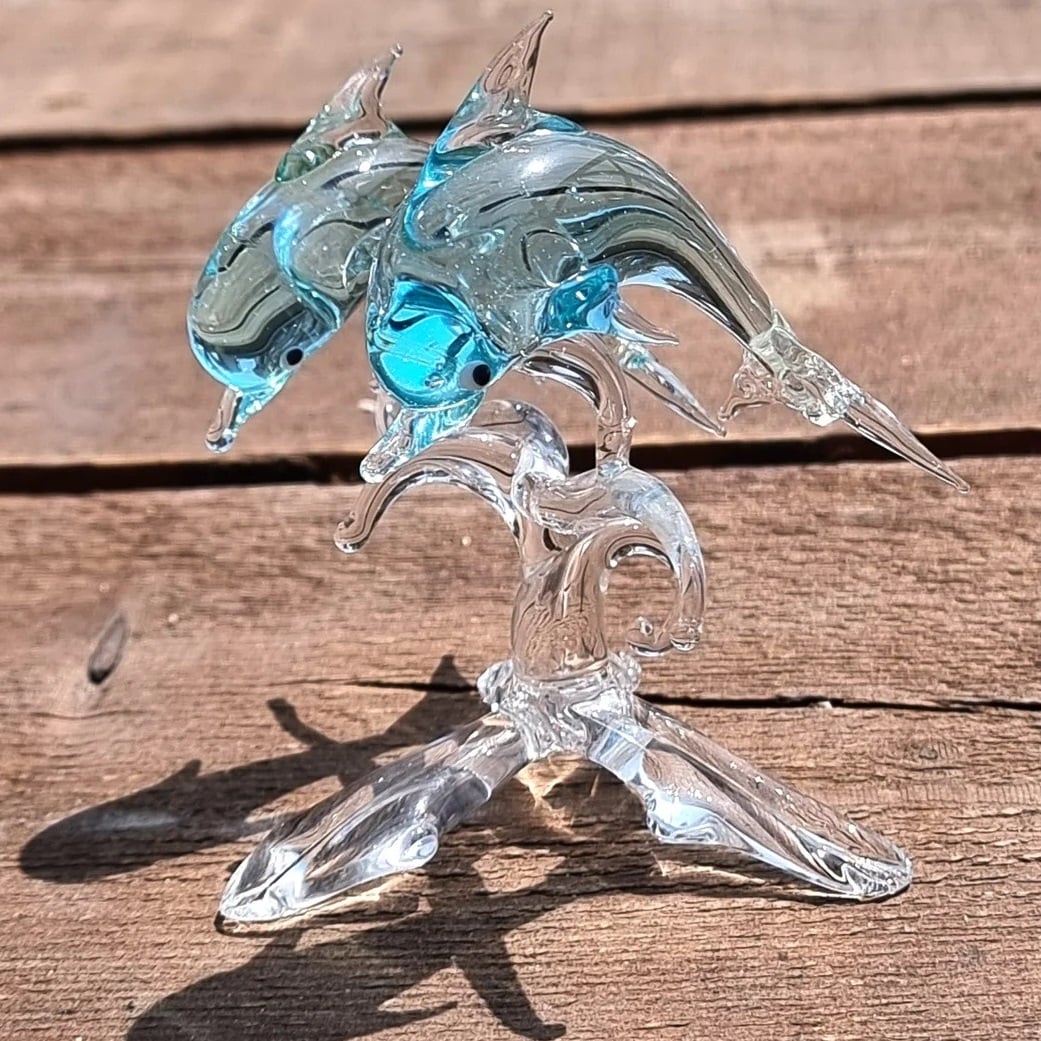 dolphins_glass_miniature_glass