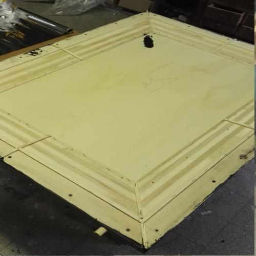 venetian mirror wooden frame