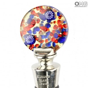 Bottle Stopper Gold - Original Murano Glass OMG® + Gift Box