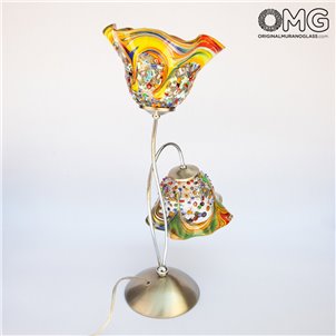 Lampada da Tavolo - Punk - Vetro di Murano Originale OMG