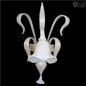 Applique - Acquatico - Vetro di Murano - 1 Luce