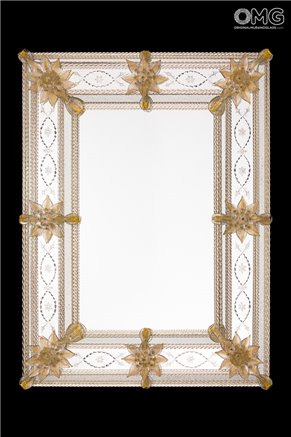 Caio - SPECCHIO VENEZIANO - vetro di Murano