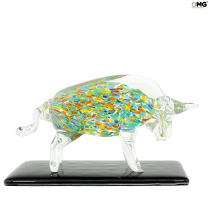 bull_multicolor_sculpture_original_murano_glass_omg