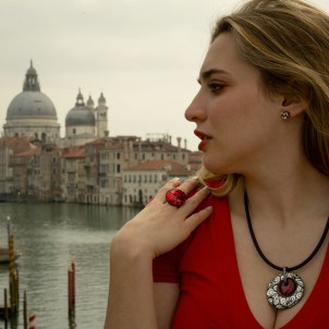 Ring Charming - Red - Original Murano Glass OMG