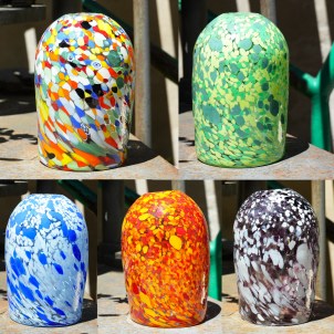 Hanging lamp - 1 cup with mace - Different colors