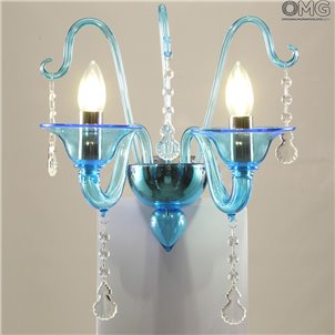 Applique NewVenice - Luxury - vetro di Murano - 2 luci