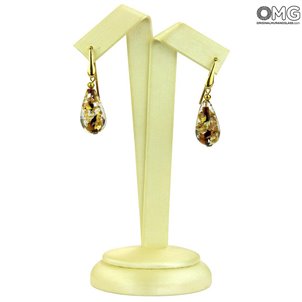 Solemnis - Earrings Venetian Beads - Original Murano Glass OMG