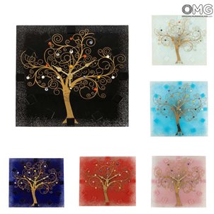 wall_clock_black_murano_glass_omg_tree_of_life_99