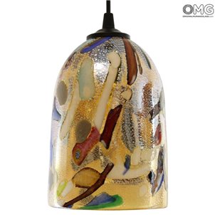 Hanging Lamp Mirò - Sand - Original Murano