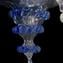Sconce Wall Lamp Elegante - Blue - Murano Glass - 2 lights