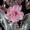 Venetian Chandelier Rosetta - Floral - Murano Glass