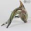 Dolphin Figurine in Murrine and Gold - Animals - Original Murano glass