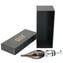 Bottle stopper Black Aventurine + Box - Original Murano Glass OMG