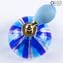 Bottle Perfume Atomizer Blue Avventurine - Different sizes and Color - Murano Glass