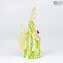 Murrina Millefiori Angel - Green - Original Murano Glass OMG