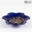 Empty pocket quatrefoil - Klimt Tree of Life - Original Murano Glass OMG