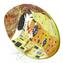 The Kiss Plate - Klimt Tribute - Oval