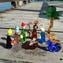 Christmas nativity scene - With Gold Leaf - Original Murano Glass OMG