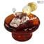 Christmas nativity scene - With Gold Leaf - Original Murano Glass OMG