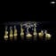 Christmas nativity scene - Total Gold - Original Murano Glass OMG