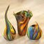Missoni drop vase Multicolor Original Murano Glass OMG®