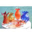Fashion 60s Ashtray - Red Venetian Glass Murano OMG®