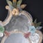 Regina Margherita - SPECCHIO VENEZIANO - vetro di Murano e Oro