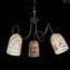 Fantasy - Hanging Lamp 3 lights - Original Murano Glass