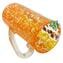 Pitcher Rainbow - Orange - Original Murano Glass OMG