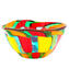 Puzzle Bowl - Multicolor - Original Murano Glass OMG