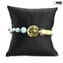 Bracciale Boma - oro e azzurro - Vetro di Murano Originale OMG