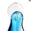 Madonna - Crystal light blue - Original Murano Glass Omg
