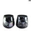 Set di 2 Bicchieri - shot - bolle specchiate - Vetro di Murano Originale OMG