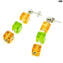 Earrings - Angie - Original Murano Glass OMG