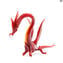 Red dragon - Original Murano Glass OMG