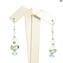 Ibiza - Double face Ethnic Necklace - Venetian Beads - Original Murano Glass OMG