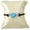 Bracciale Perla Azzurra - con Argento - Vetro di Murano Originale OMG