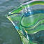 Lagoon Sbruffi Centerpiece Vase - Original Murano glass