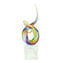 love Knot Sculpture - Multicolors rods - Original Murano Glass OMG