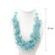 Necklace Millefili Conterie - Amar - Turquoise - Original Murano Glass OMG
