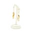Parure Creta - Gold and white - Original Murano Glass OMG