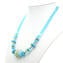 Collana Tupis - Oro e Azzurro - Vetro di Murano Originale OMG