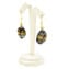 Parure Elif - Conterie - Oro e nero - vetro di Murano