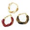 Parure Elif - Conterie - Oro e rosso - vetro di Murano