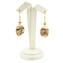 Parure Elif - Conterie - Oro e bianco - vetro di Murano