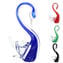 Swan Figurine - With colors Sommerso - 1 Piece - Orginal Murano Glass OMG