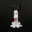 White dog miniature - Original Murano Glass OMG