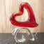 Cuore su onda - Scultura - Vetro di Murano Originale OMG