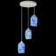 Hanging lamps - 3 Cups - Different colors